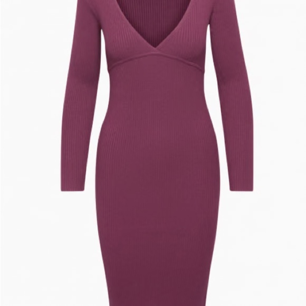 Aritzia Wilfred Gabrielle Dress Midi Length